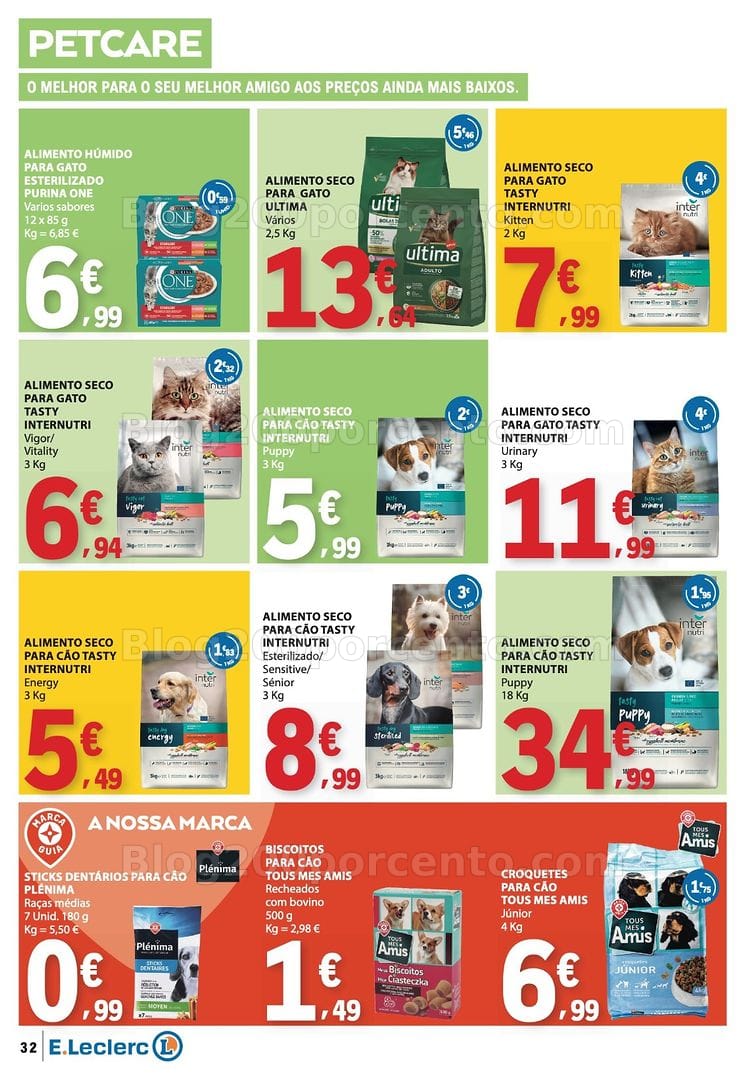 Antevisão Folheto E-LECLERC Promoções de 30 julho a 5 agosto